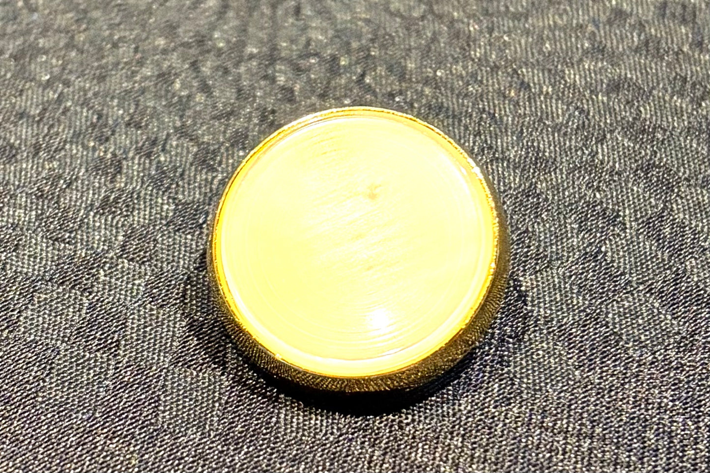 Pearl and Gold Shank Button (Set of 6)