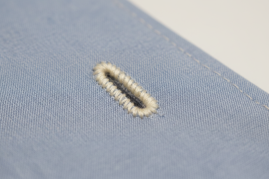 The Basic (Programmed) Machine-Sewn Button Hole