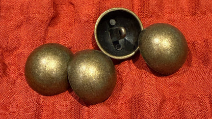 Half-Dome Bronze Button (Two sizes)