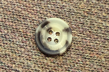 Matte-Finished Trenchcoat Button in Three Sizes