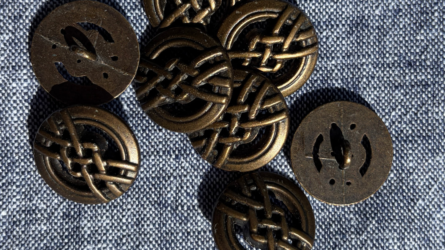 Bronze Shank Button