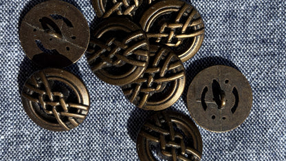 Bronze Shank Button
