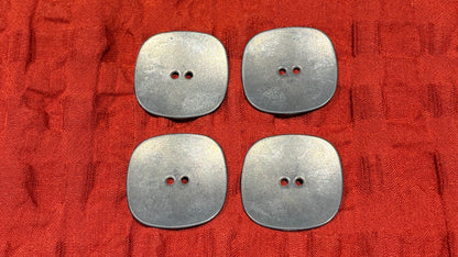 Large Square Metal Button