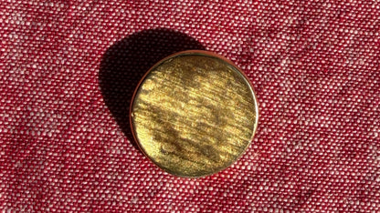 Gold Shank Button