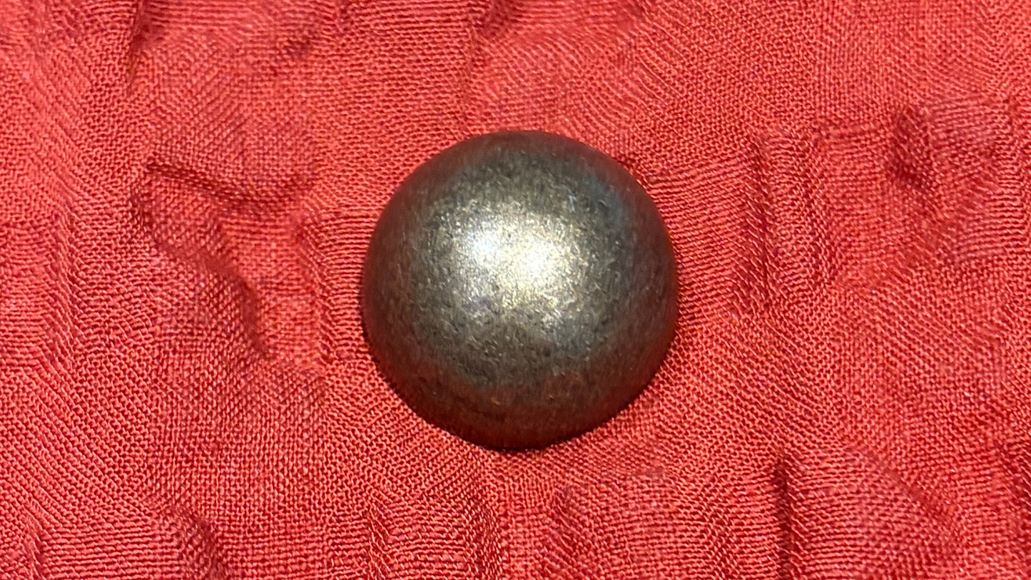Half-Dome Bronze Button (Two sizes)