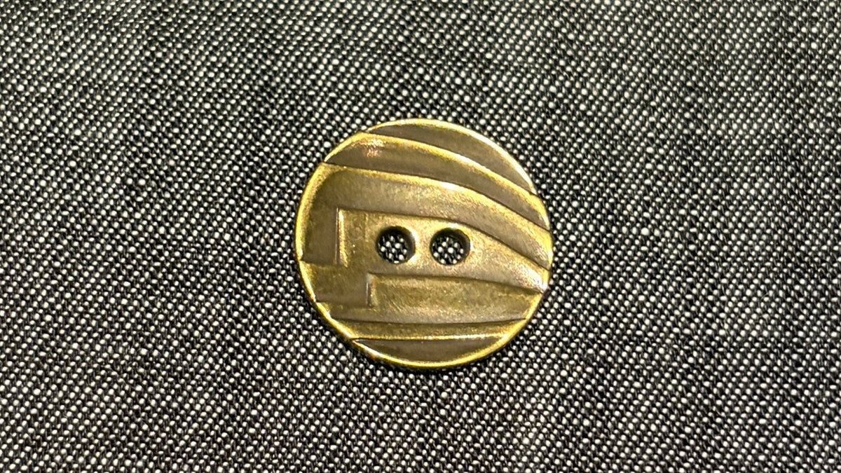 Bouton Disque de Bronze