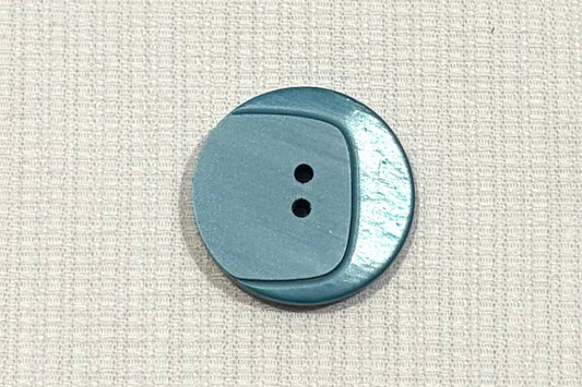Retro Teal Buttons (Set of 6)