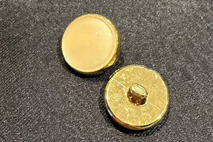 Pearl and Gold Shank Button (Set of 6)