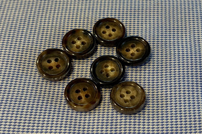 Buffalo Horn Suit Button