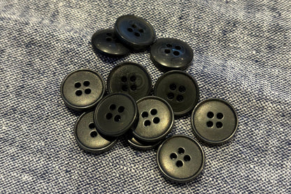 Basic Dark Grey Button (Set)