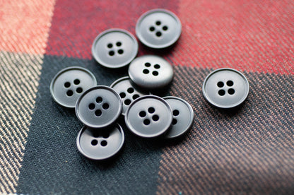 Basic Black Button (Set)