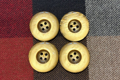 Resin Coat Button (Set of 4)