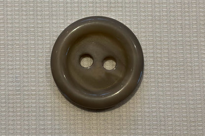 Resin Coat Button (Two Sizes, Lots of Colours)