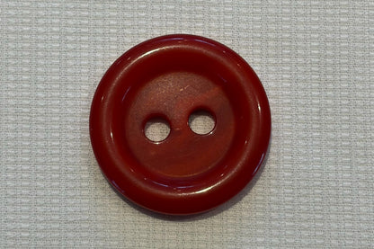 Resin Coat Button (Two Sizes, Lots of Colours)