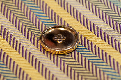 Gold Metal Button